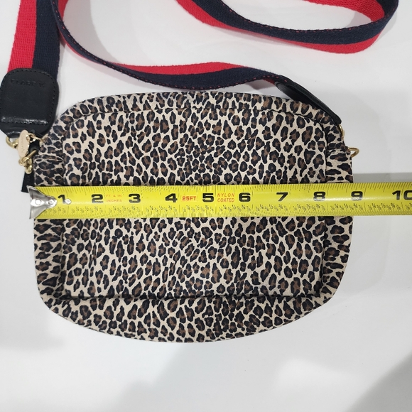 Clare V. Midi Sac Leopard Print Leather Crossbody bag - Picture 5 of 8